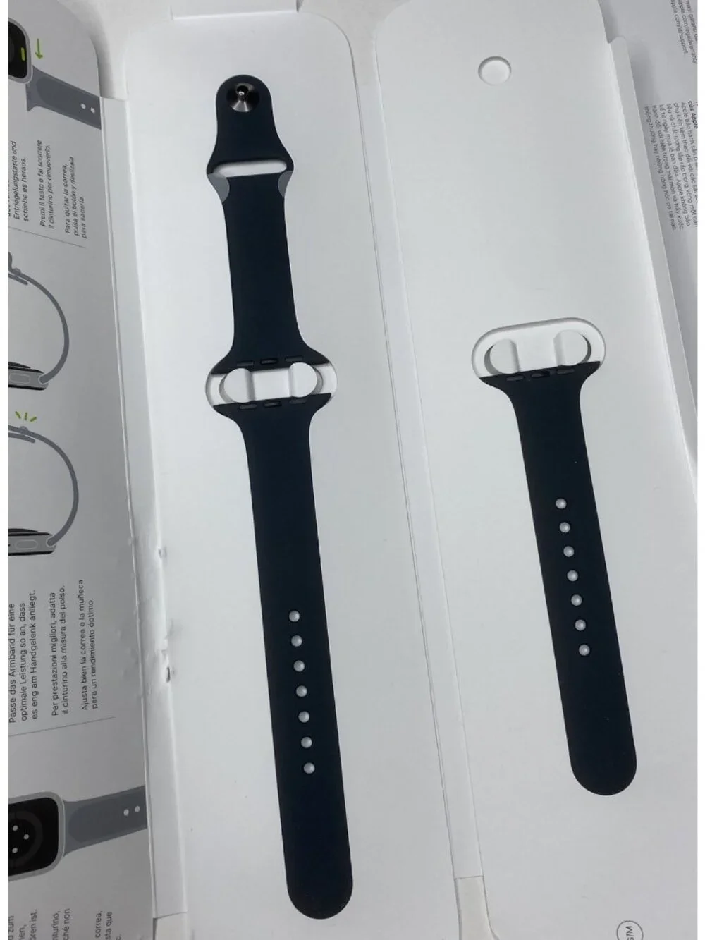 Apple Watch Series 7 Sport Band Midnight M L S M New Without Box